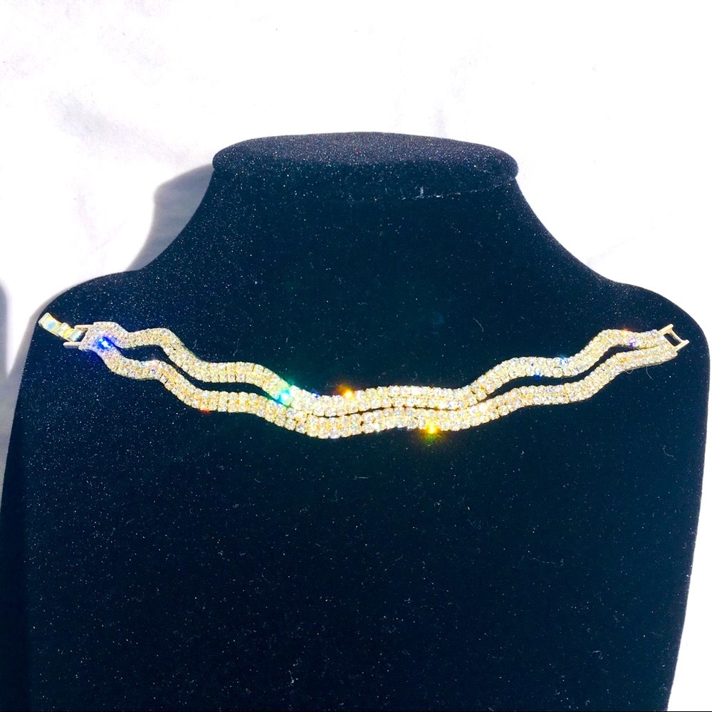 Bracelet Rhinestone wave high quality Rhin… - Picture 4 of 8